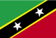 flag of  Saint Kitts Nevis